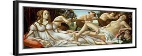 Venus and Mars, circa 1485-Sandro Botticelli-Framed Giclee Print