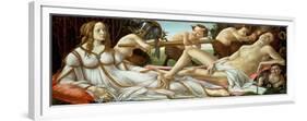 Venus and Mars, circa 1485-Sandro Botticelli-Framed Giclee Print