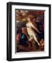 Venus and Mars Warned by Mercury, Ca 1586-Bartholomeus Spranger-Framed Giclee Print