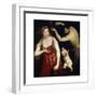 Venus and Mars with Cupid, 1550S-Paris Bordone-Framed Giclee Print