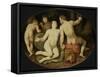Venus and Mars-Cornelis Cornelisz Van Haarlem-Framed Stretched Canvas