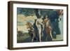 Venus and Mercury Presenting Her Son Anteros to Jupiter-Paolo Veronese-Framed Giclee Print