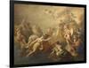 Venus and Psyche Among the Olympian Gods-Pier Antonio Novelli-Framed Art Print