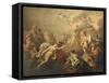 Venus and Psyche Among the Olympian Gods-Pier Antonio Novelli-Framed Stretched Canvas