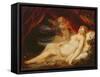 Venus and Putto-William Hamilton-Framed Stretched Canvas