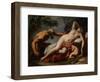 Venus and Satyr-Sebastiano Ricci-Framed Giclee Print