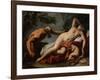 Venus and Satyr-Sebastiano Ricci-Framed Giclee Print