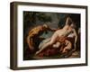 Venus and Satyr-Sebastiano Ricci-Framed Giclee Print