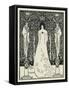 Venus and Tannhäuser by Aubrey Beardsley-Aubrey Beardsley-Framed Stretched Canvas