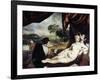 Venus and the Lute Player, C1565-1570-Titian (Tiziano Vecelli)-Framed Giclee Print