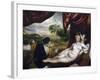 Venus and the Lute Player-Titian (Tiziano Vecelli)-Framed Giclee Print