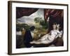 Venus and the Lute Player-Titian (Tiziano Vecelli)-Framed Giclee Print