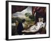 Venus and the Lute Player-Titian (Tiziano Vecelli)-Framed Giclee Print