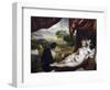 Venus and the Lute Player-Titian (Tiziano Vecelli)-Framed Giclee Print