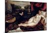 Venus and the Organist, c.1540-50-Titian (Tiziano Vecelli)-Mounted Giclee Print