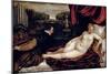 Venus and the Organist, c.1540-50-Titian (Tiziano Vecelli)-Mounted Giclee Print