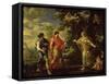 Venus Appearing to Aeneas as a Huntress-Pietro Da Cortona-Framed Stretched Canvas