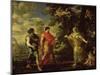 Venus Appearing to Aeneas as a Huntress-Pietro Da Cortona-Mounted Giclee Print