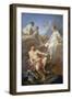 Venus Asking Mars for Weapons in Behalf of Aeneas, 1732-François Boucher-Framed Giclee Print