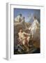 Venus Asking Mars for Weapons in Behalf of Aeneas, 1732-François Boucher-Framed Giclee Print