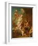 Venus Asks Vulcan Weapons for Aeneas (Oil on Canvas)-Charles de Lafosse-Framed Giclee Print