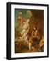 Venus Asks Vulcan Weapons for Aeneas (Oil on Canvas)-Charles de Lafosse-Framed Giclee Print