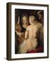 Venus at a Mirror-Peter Paul Rubens-Framed Giclee Print