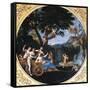 Venus at Her Toilet-Francesco Albani-Framed Stretched Canvas