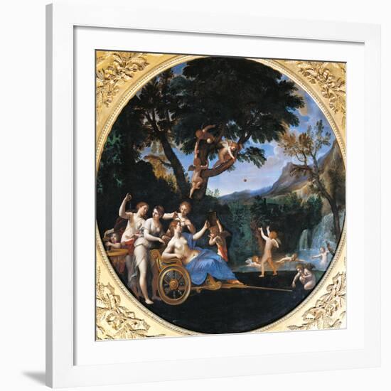 Venus at Her Toilet-Francesco Albani-Framed Giclee Print