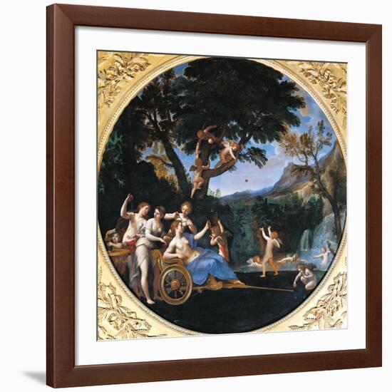 Venus at Her Toilet-Francesco Albani-Framed Giclee Print