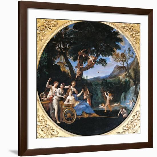 Venus at Her Toilet-Francesco Albani-Framed Giclee Print