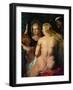 Venus Before a Mirror, 1614-15-Peter Paul Rubens-Framed Giclee Print