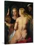 Venus Before a Mirror, 1614-15-Peter Paul Rubens-Stretched Canvas