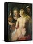 Venus before a mirror (1614 / 1615)-Peter Paul Rubens-Framed Stretched Canvas