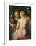 Venus before a mirror (1614 / 1615)-Peter Paul Rubens-Framed Giclee Print