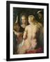 Venus before a mirror (1614 / 1615)-Peter Paul Rubens-Framed Giclee Print