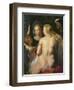 Venus before a mirror (1614 / 1615)-Peter Paul Rubens-Framed Giclee Print