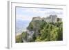 Venus Castle. Norman Structure from 12th Century. Erice. Sicily. Italy-Tom Norring-Framed Photographic Print