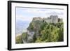 Venus Castle. Norman Structure from 12th Century. Erice. Sicily. Italy-Tom Norring-Framed Photographic Print