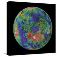 Venus Centered on the North Pole-Stocktrek Images-Stretched Canvas