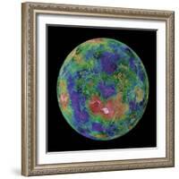 Venus Centered on the North Pole-Stocktrek Images-Framed Photographic Print