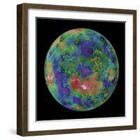 Venus Centered on the North Pole-Stocktrek Images-Framed Photographic Print