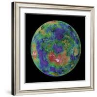 Venus Centered on the North Pole-Stocktrek Images-Framed Photographic Print