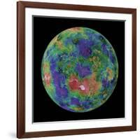 Venus Centered on the North Pole-Stocktrek Images-Framed Photographic Print