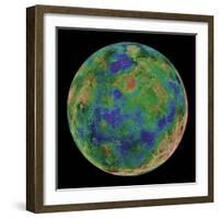 Venus Centered on the South Pole-Stocktrek Images-Framed Photographic Print