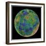 Venus Centered on the South Pole-Stocktrek Images-Framed Photographic Print