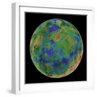 Venus Centered on the South Pole-Stocktrek Images-Framed Photographic Print