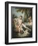 Venus Consoling Cupid-Francois Boucher-Framed Art Print