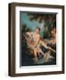 'Venus Consoling Love', 1751-Francois Boucher-Framed Giclee Print