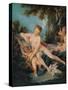 'Venus Consoling Love', 1751-Francois Boucher-Stretched Canvas